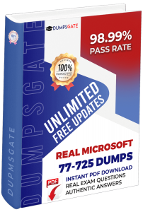 77-725 Exam Dumps 2026 Edition