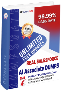 Crack The Salesforce AI Associate Exam With Dumpsgate’s Updated 2026 Dumps 
