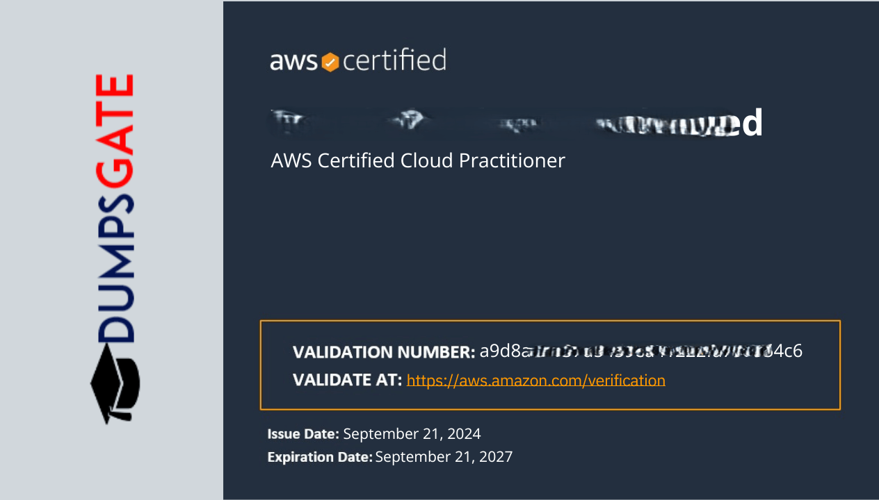 AWS CLF-C02 Success story 4