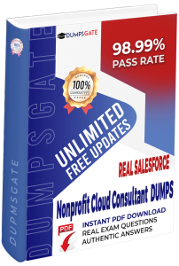 Latest 2026 Dumpsgate Salesforce Nonprofit Cloud Consultant (NPC) Dumps
