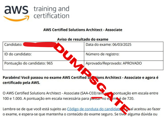 AWS CSA Result march 25