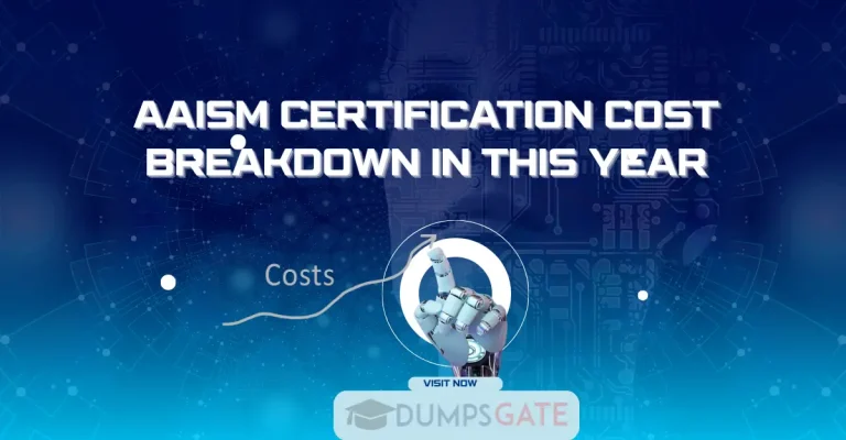 AAISM Certification Cost Breakdown In 2026