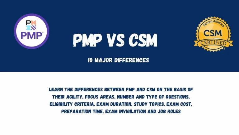 PMP VS CSM- 10 Major Differences